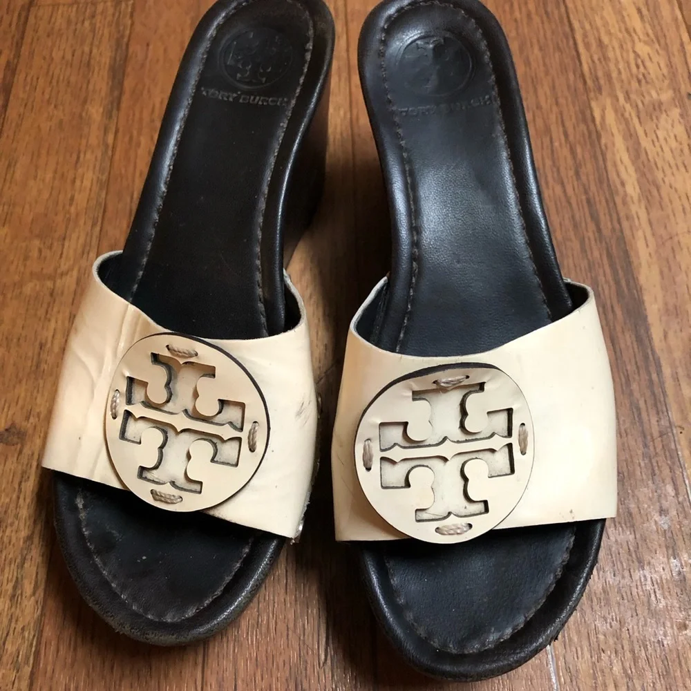 Tory Burch slip mules